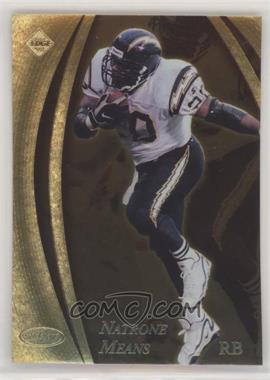 1998 Collector's Edge Masters - [Base] - Redemption Gold 100 #141 - Natrone Means /100