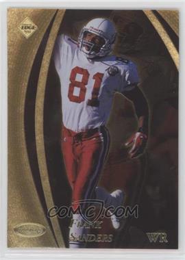 1998 Collector's Edge Masters - [Base] - Redemption Gold 100 #5 - Frank Sanders /100