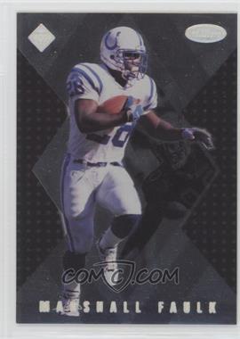 1998 Collector's Edge Masters - [Base] #S182 - Marshall Faulk /5000