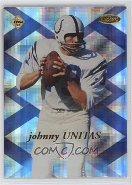 1998 Collector's Edge Masters - Super Masters - Missing Serial Number #SM17 - Johnny Unitas