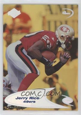 1998 Collector's Edge Odyssey - [Base] - Level 2 HoloGold Missing Serial Number #247 H - Jerry Rice [EX to NM]