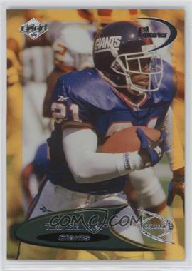 1998 Collector's Edge Odyssey - [Base] - Level 2 HoloGold #96 H - Tiki Barber /150