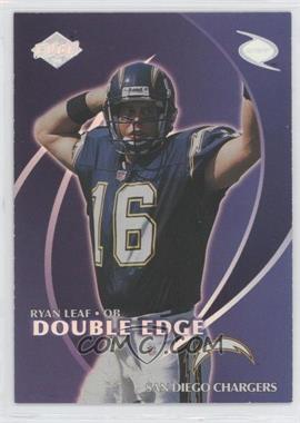 1998 Collector's Edge Odyssey - Double Edge #2B - Ryan Leaf, Brett Favre