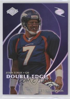 1998 Collector's Edge Odyssey - Double Edge #8A - John Elway, Brian Griese [EX to NM]