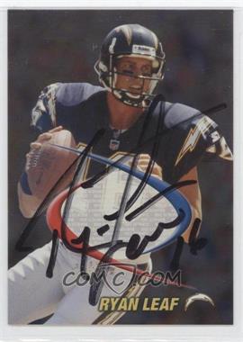 1998 Collector's Edge Odyssey - Prodigies Autographs #_RYLE - Ryan Leaf