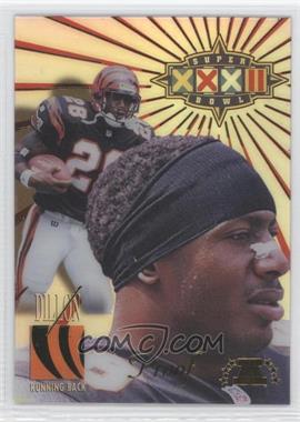 1998 Collector's Edge Super Bowl Card Show - [Base] - Foil Back Proof #3 - Corey Dillon /500