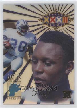 1998 Collector's Edge Super Bowl Card Show - [Base] - Foil Back Proof #7 - Barry Sanders /500