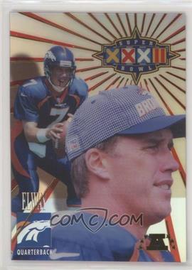 1998 Collector's Edge Super Bowl Card Show - [Base] - Foil Back #6 - John Elway