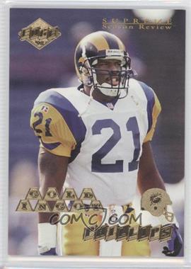 1998 Collector's Edge Supreme Season Review - [Base] - Gold Ingot #177 - Lawrence Phillips