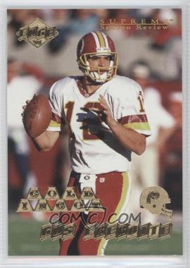 1998 Collector's Edge Supreme Season Review - [Base] - Gold Ingot #195 - Gus Frerotte