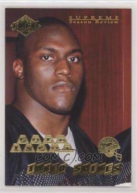 1998 Collector's Edge Supreme Season Review - [Base] - Gold Ingot #39A - Takeo Spikes [EX to NM]