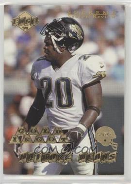 1998 Collector's Edge Supreme Season Review - [Base] - Gold Ingot #79 - Natrone Means