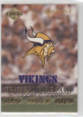 1998 Collector's Edge Supreme Season Review - [Base] #101 - Minnesota Vikings Team