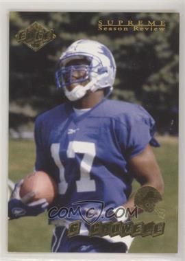 1998 Collector's Edge Supreme Season Review - [Base] #61D - Germane Crowell