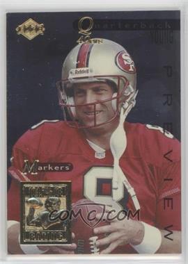 1998 Collector's Edge Supreme Season Review - Markers - Preview #28 - Steve Young