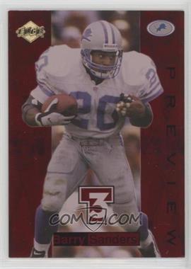 1998 Collector's Edge Supreme Season Review - Triple Threat (T3) - Preview #8 - Barry Sanders