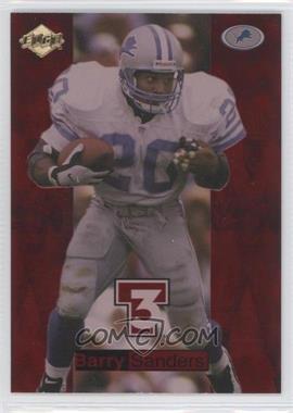 1998 Collector's Edge Supreme Season Review - Triple Threat (T3) #8 - Barry Sanders