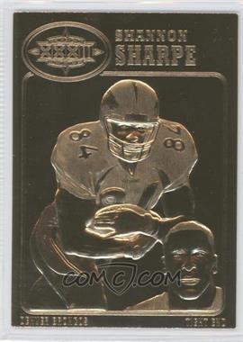 1998 Danbury Mint 22K Gold Super Bowl XXXIII - [Base] #17 - Shannon Sharpe