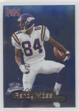 1998 Fleer Brilliants - [Base] - Blue #140B - Randy Moss