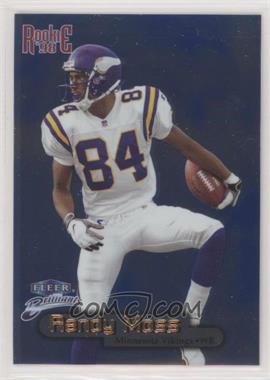 1998 Fleer Brilliants - [Base] - Blue #140B - Randy Moss