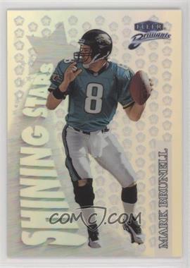 1998 Fleer Brilliants - Shining Stars - Pulsars #4SS - Mark Brunell