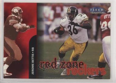 1998 Fleer Tradition - Red Zone Rockers #1 RR - Jerome Bettis