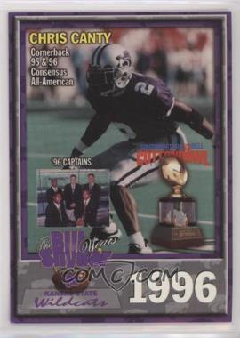1998 Kansas State University Wildcats The Bill Snyder Years Team Issue - [Base] #8 - Chris Canty [EX to NM]