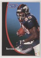 Terrell Davis (Ball in right arm)