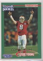 Steve Young (San Francisco 49ers  -- Dark jersey) [EX to NM]