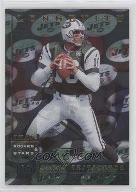 1998 Leaf Rookies & Stars - [Base] - Longevity #16 - Vinny Testaverde /50