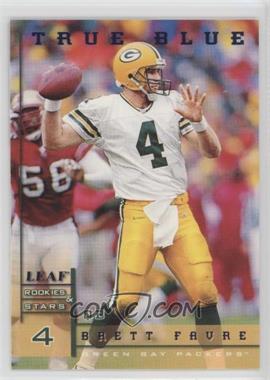 1998 Leaf Rookies & Stars - [Base] - True Blue #112 - Brett Favre /500