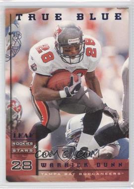 1998 Leaf Rookies & Stars - [Base] - True Blue #142 - Warrick Dunn /500