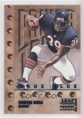 1998 Leaf Rookies & Stars - [Base] - True Blue #267 - Power Tools - Curtis Enis /500