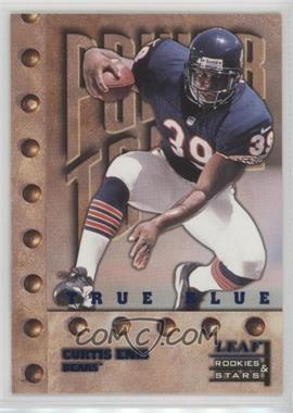 1998 Leaf Rookies & Stars - [Base] - True Blue #267 - Power Tools - Curtis Enis /500