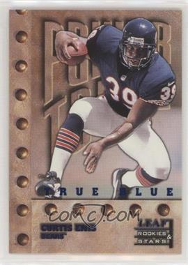 1998 Leaf Rookies & Stars - [Base] - True Blue #267 - Power Tools - Curtis Enis /500