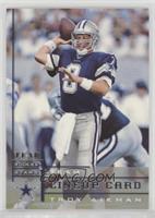 Team Lineup Card - Troy Aikman [EX to NM]