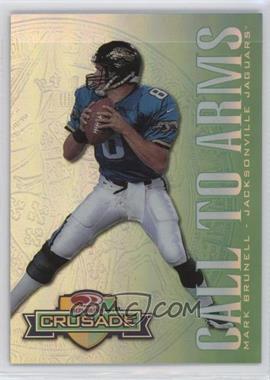 1998 Leaf Rookies & Stars - Donruss Crusade - Green #10 - Call to Arms - Mark Brunell /250