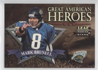 1998 Leaf Rookies & Stars - Great American Heroes #10 - Mark Brunell /2500