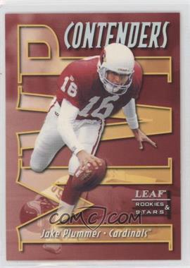 1998 Leaf Rookies & Stars - MVP Contenders #3 - Jake Plummer /2500