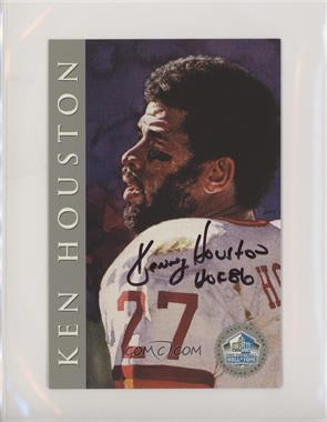 1998 NFL Hall of Fame Signature Series - [Base] - Autographs #_KEHO - Ken Houston /2500