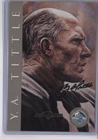 Y.A. Tittle [Noted] #/2,500