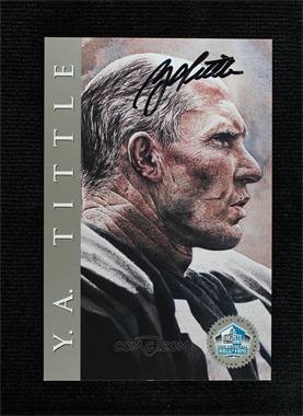1998 NFL Hall of Fame Signature Series - [Base] - Autographs #_YATI - Y.A. Tittle /2500