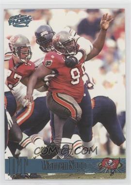 1998 Pacific - [Base] - Platinum Blue #417 - Warren Sapp