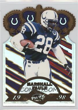 1998 Pacific - Gold Crown Die-Cuts #13 - Marshall Faulk