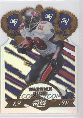 1998 Pacific - Gold Crown Die-Cuts #35 - Warrick Dunn