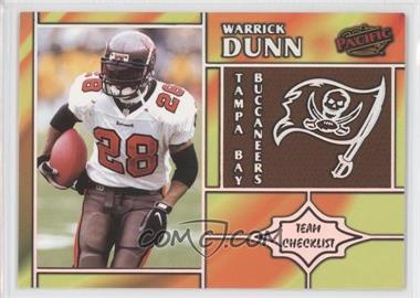 1998 Pacific - Team Checklists #28 - Warrick Dunn