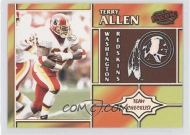 1998 Pacific - Team Checklists #30 - Terry Allen