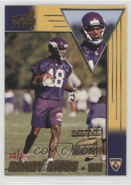 1998 Pacific Aurora - [Base] - Super Bowl XXXIII #94 - Randy Moss /20