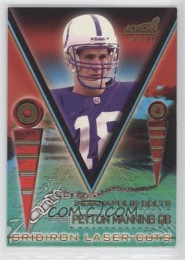 1998 Pacific Aurora - Gridiron Laser-Cuts #9 - Peyton Manning