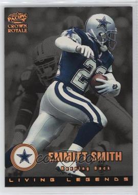 1998 Pacific Crown Royale - Living Legends - Missing Serial Number #2 - Emmitt Smith [EX to NM]